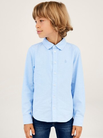 NAME IT - Ajuste regular Camisa 'Newsa' en azul: frente