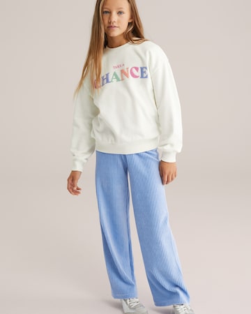 WE Fashion Sweatshirt in Wit