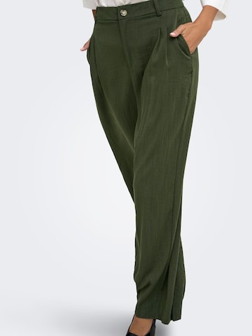 JDY - Pierna ancha Pantalón en verde