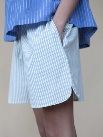 Regular Pantalon STUDIO FEDER en bleu