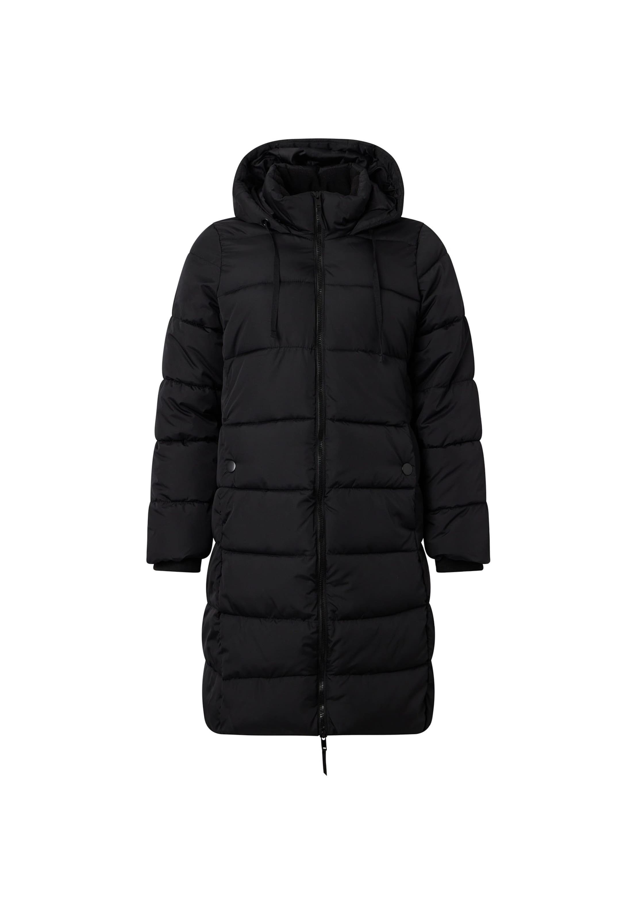 Gap Petite - Sobretudo de inverno em preto: frente