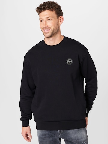 melns Plein Sport Sportisks džemperis: no priekšpuses