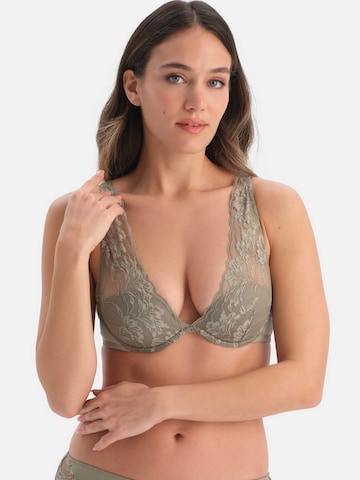 Triangle Soutien-gorge Dagi en vert : devant