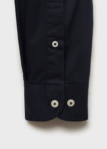 MANGO MAN Regular fit Button Up Shirt 'Cesare' in Blue