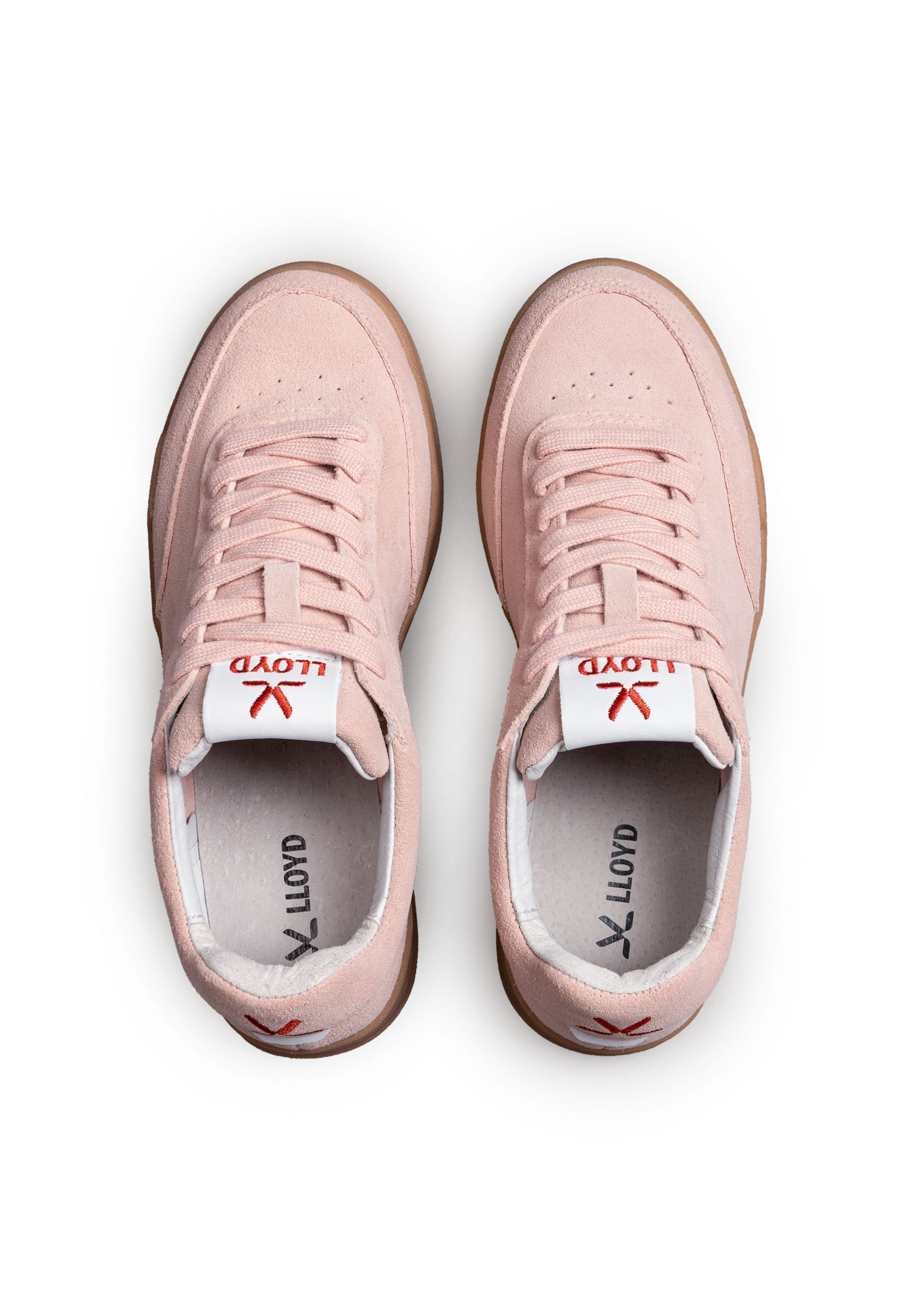 Baskets basses 'PRIME' LLOYD en rose