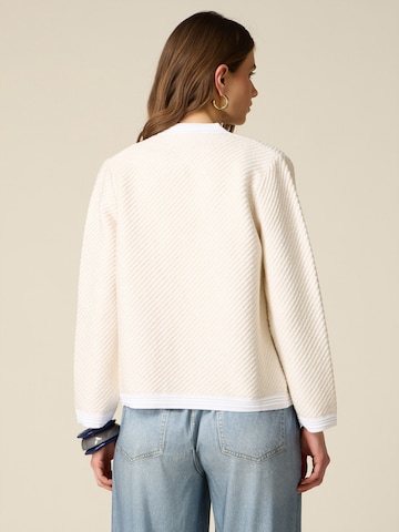 Pull-over oltre en blanc