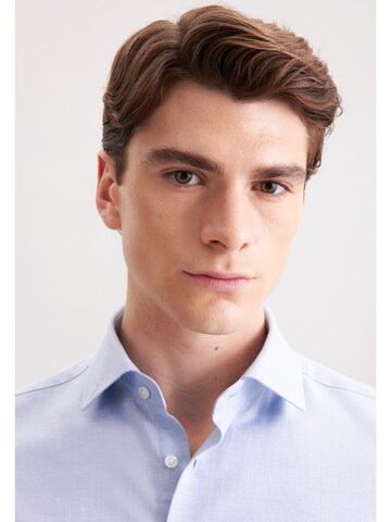 SEIDENSTICKER Slim fit Business shirt in Blue