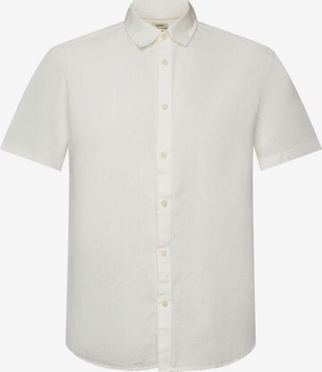 Chemise ESPRIT en blanc : devant