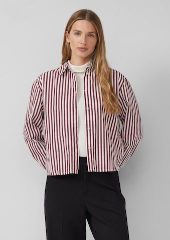 Chemisier s.Oliver en rouge : devant