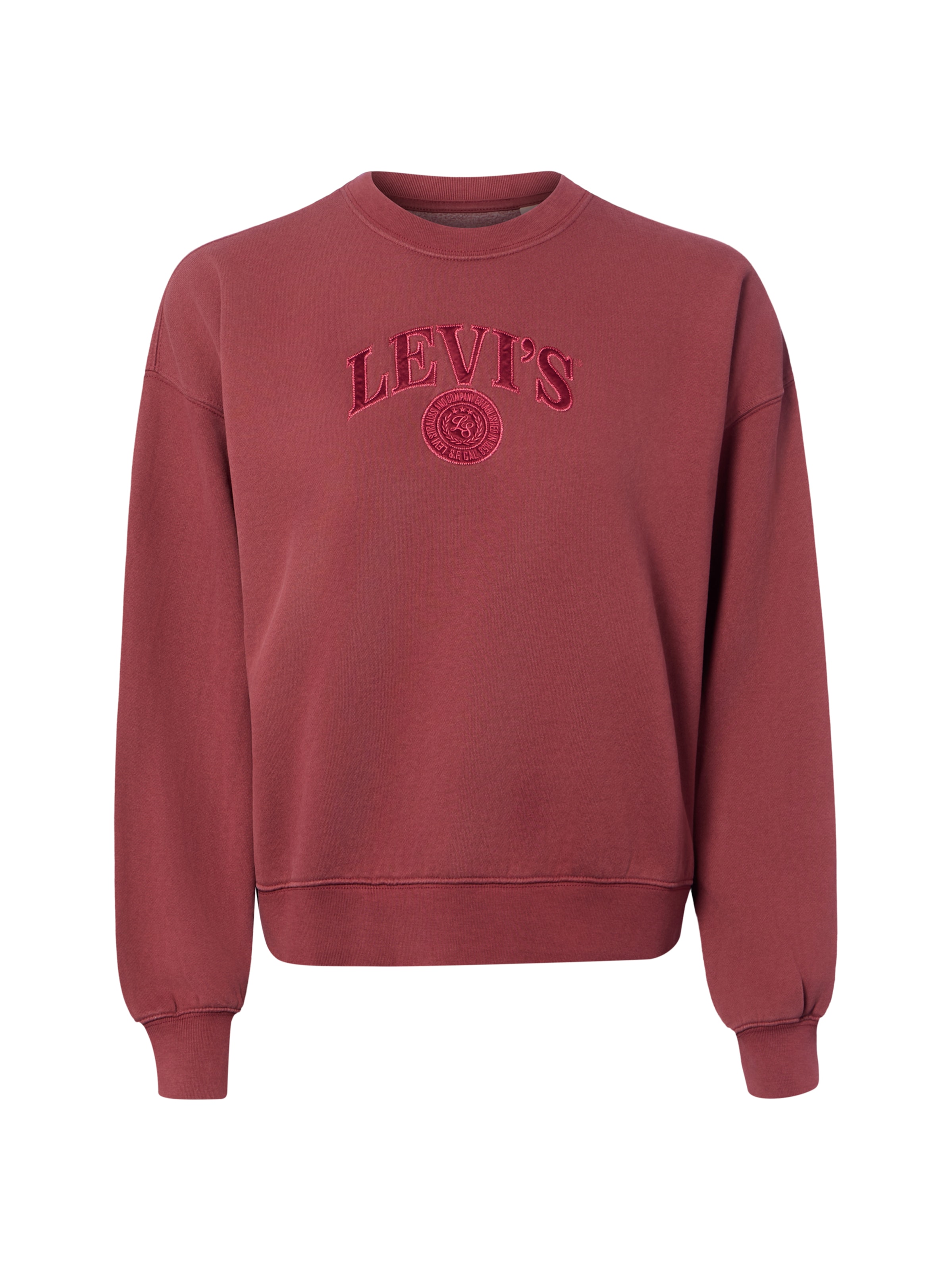 LEVI'S ® Sweatshirt in Rood: voorkant