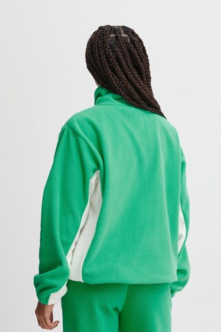 The Jogg Concept Sweatshirtjacke 'CLARA' in Grün