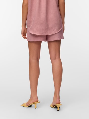 VERO MODA Loosefit Broek 'VMMelaney' in Roze
