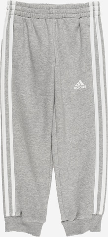 ADIDAS SPORTSWEAR Tapered Sportsbukser 'Essential' i grå: forside