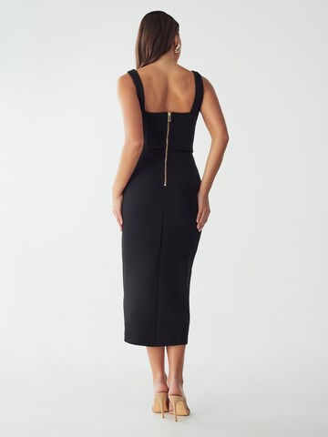 Robe de soirée 'ABRIEL' BWLDR en noir : derrière