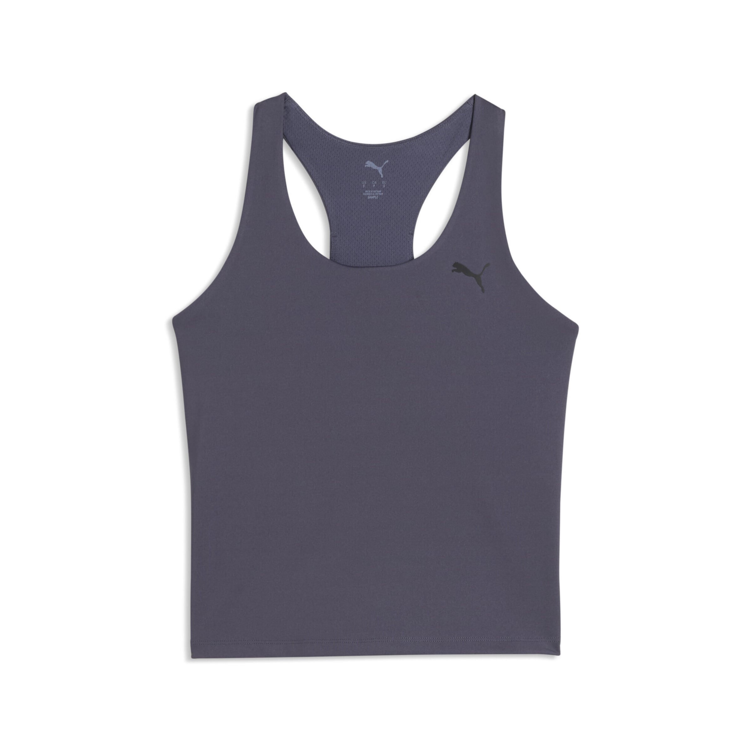 PUMA Sporttop 'ESSENTIALS' in Grijs: voorkant
