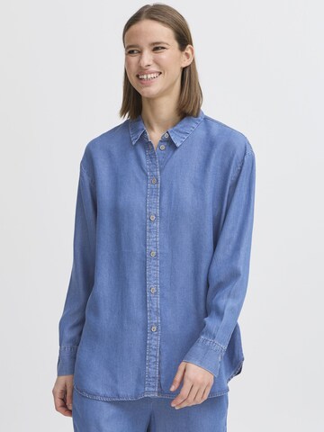 Camicia da donna 'BYKosmo' di b.young in blu: frontale