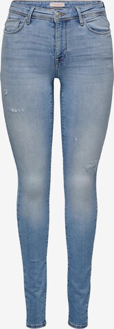 ONLY Skinny Jeans i blå: forside