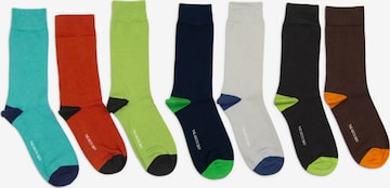 Chaussettes 'ARCTIC WEEK EDITION' The Arctic Bay en mélange de couleurs : devant