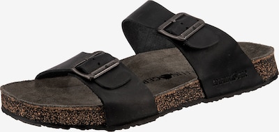 HAFLINGER Pantolette 'Andrea' in schwarz, Produktansicht