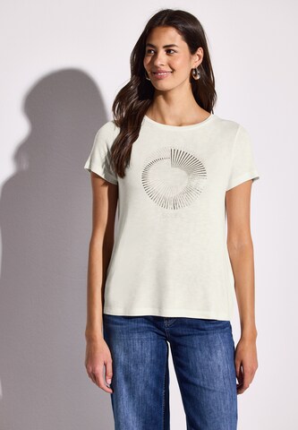 STREET ONE Shirt in White: front