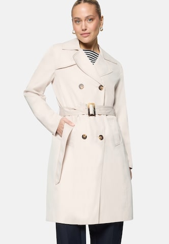 zero Between-seasons coat in Beige: front