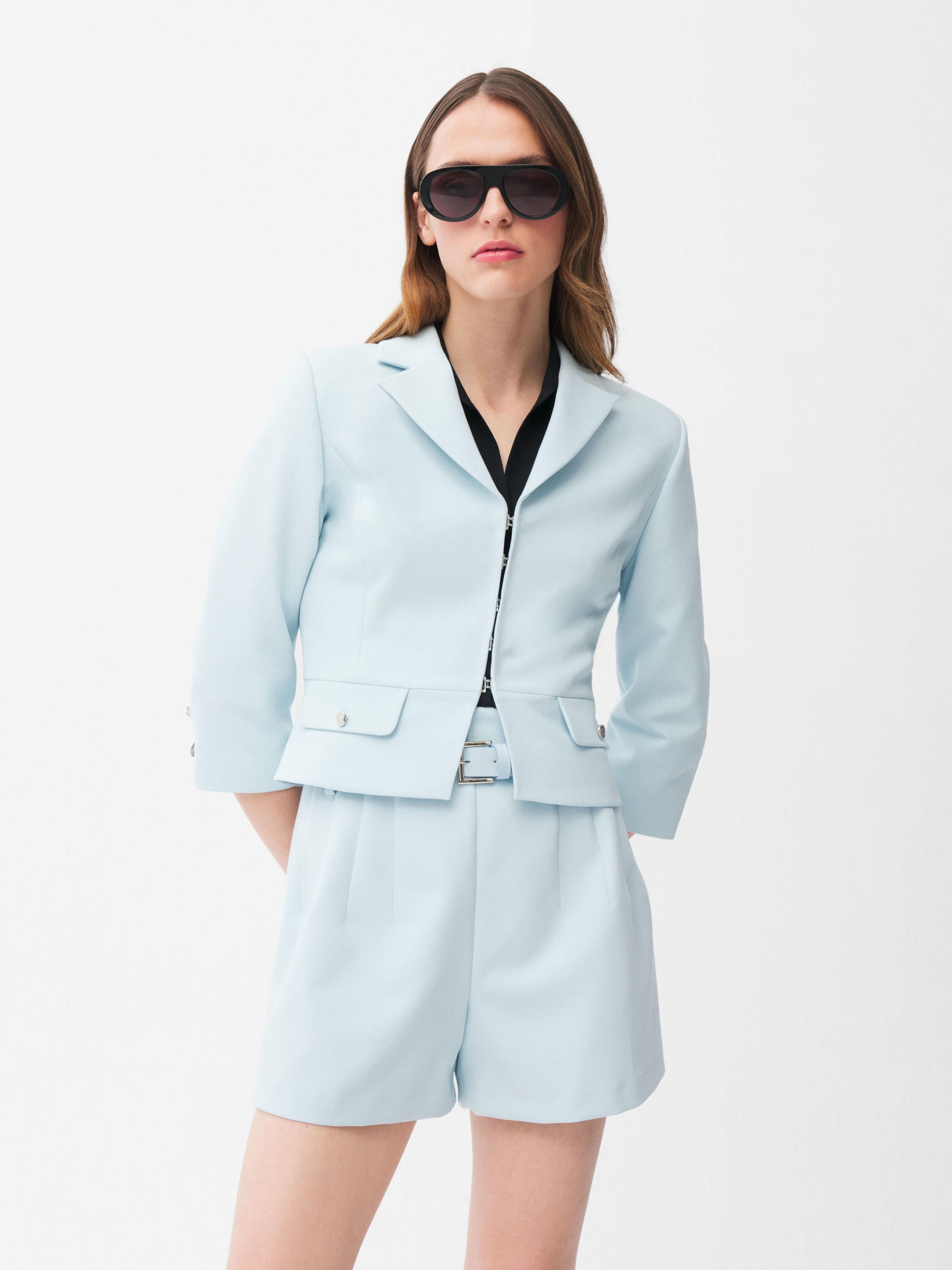 Blazer adl en bleu