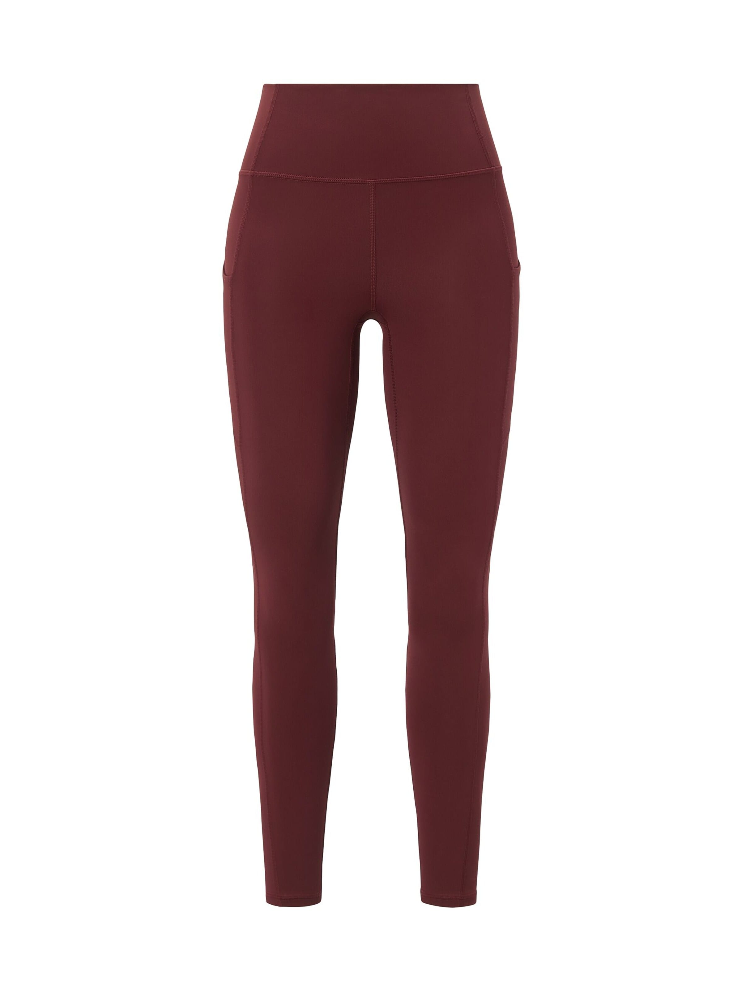 Fabletics Skinny Sporthose 'Oasis' in Rot: Vorderseite