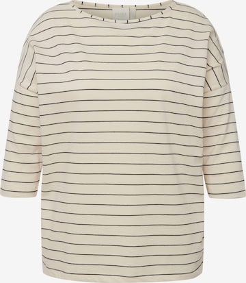 Ulla Popken Shirt in Wit: voorkant