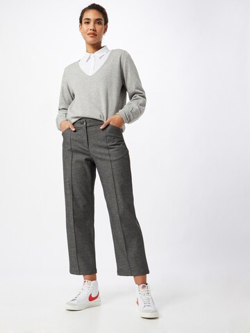 Someday Regular Trousers with creases 'Conner' in Grey