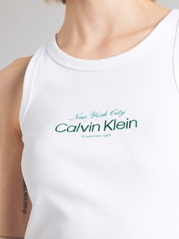 Calvin Klein Jeans - Top en blanco