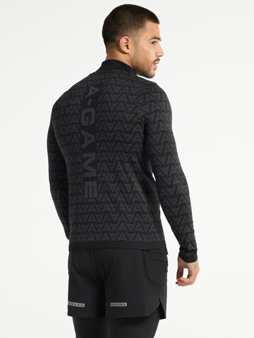 A-Game Функционална тениска в черно