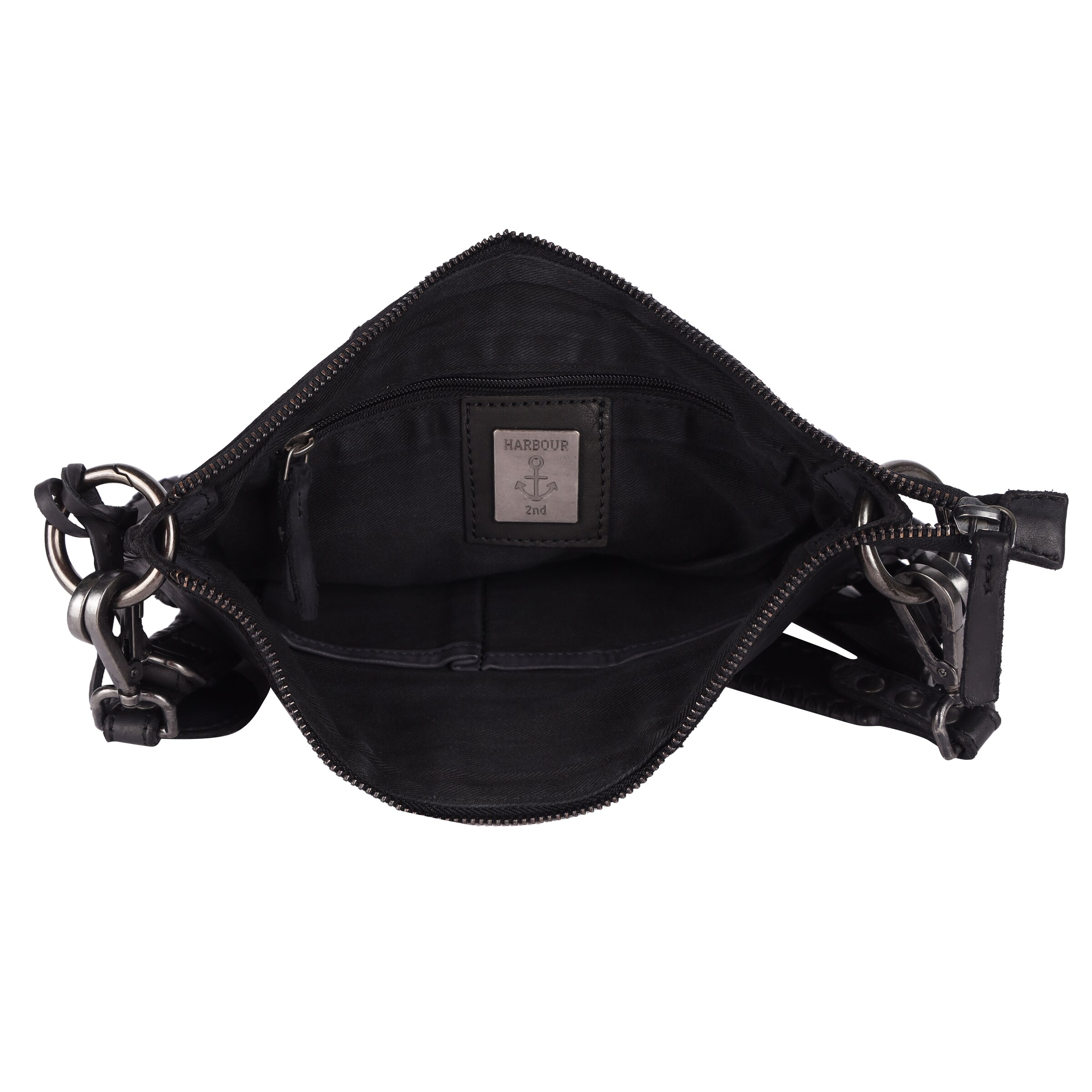 Harbour 2nd Schultertasche 'Fashion Lights Xanthe' in Grau