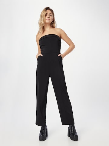 GLAMOROUS Jumpsuit in Zwart: voorkant