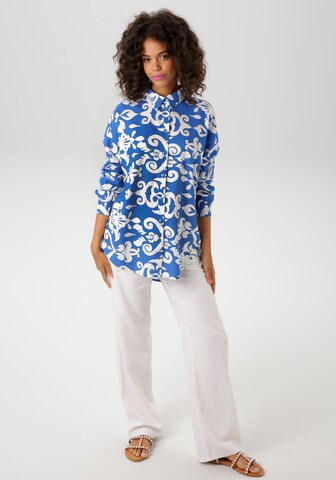 Aniston CASUAL Bluse in Blau