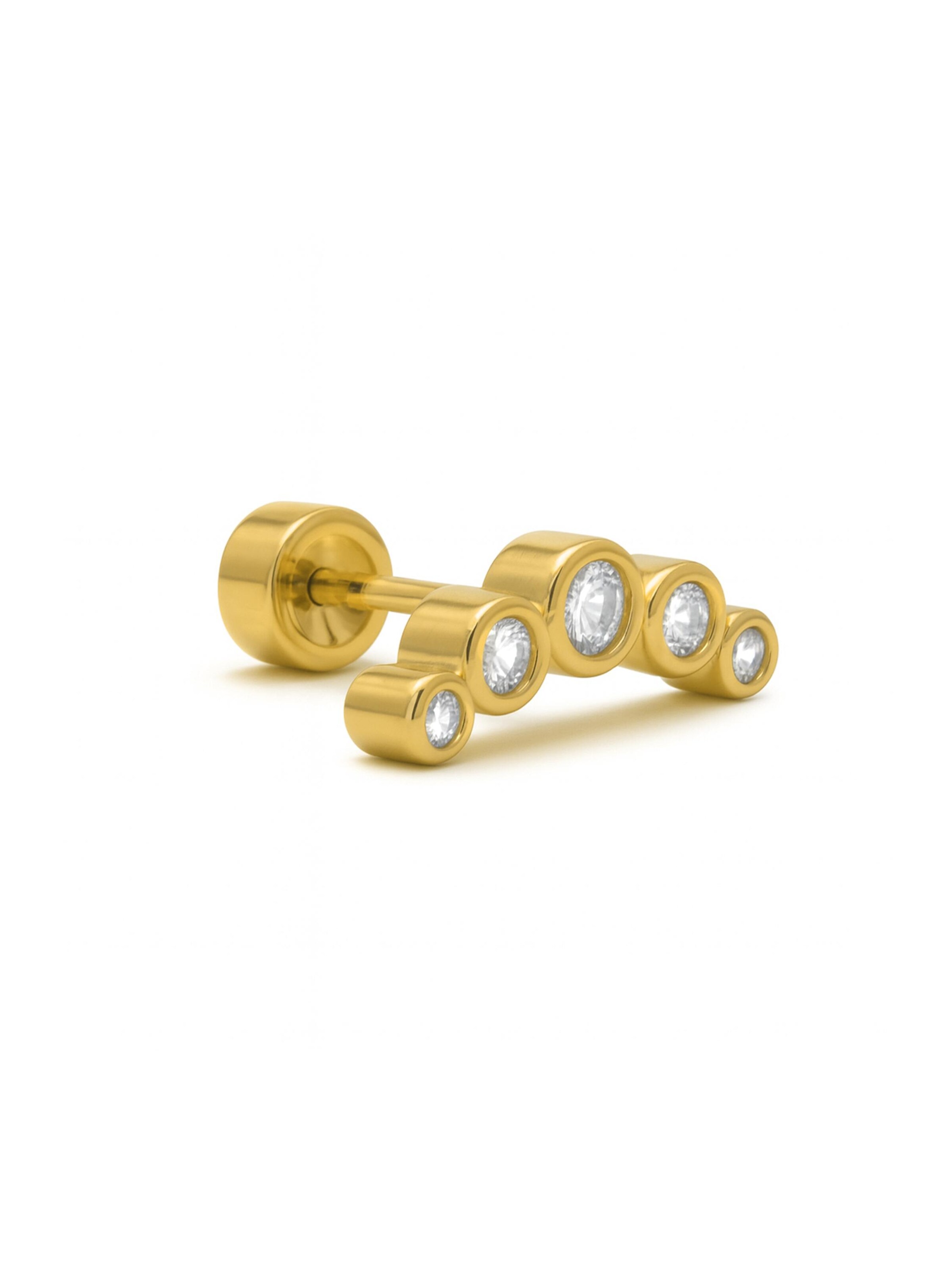 Luxenter Piercingschmuck 'Inloc'‌‌‌ in Gold