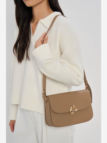 LANCASTER Paris Schoudertas 'Paris Philos' in Beige