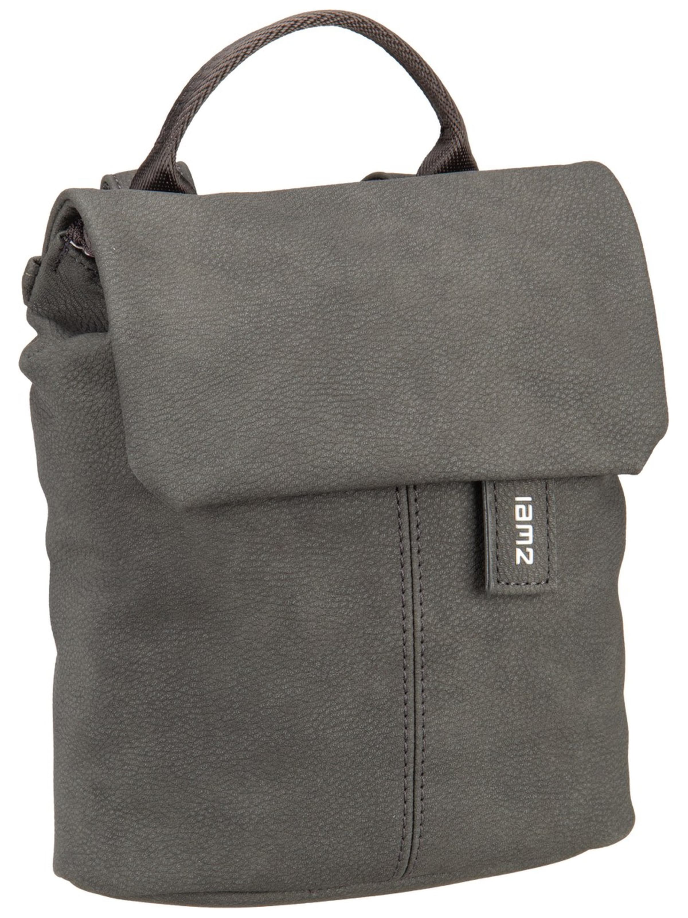 ZWEI Backpack 'Mademoiselle' in Grey: front
