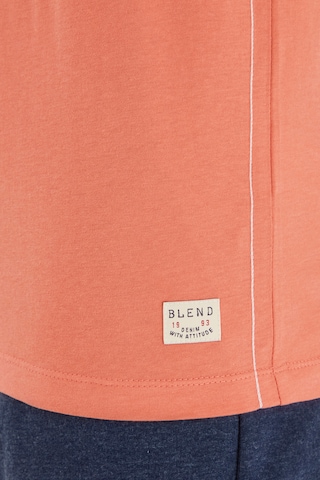 BLEND Shirt 'WALEX' in Oranje
