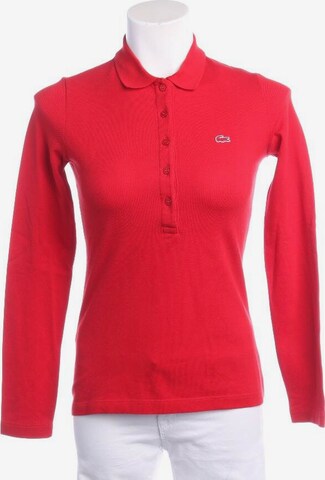 LACOSTE Top & Shirt in XXS in Red: front