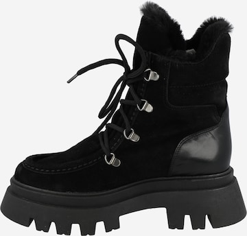 ABOUT YOU - Botines con cordones en negro