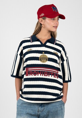 Prohibited - Camisa em azul