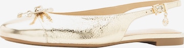 MICHAEL Michael KorsOtvorene balerinke 'PIPER' - zlatna boja: prednji dio