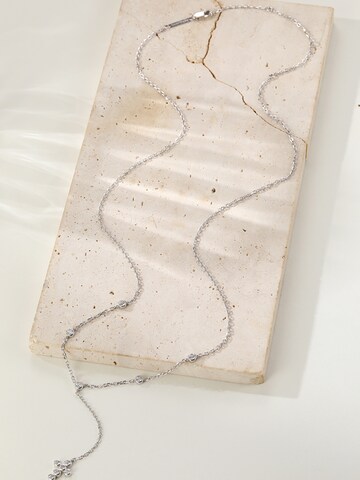 Hey Happiness Ketting 'Y Lariat' in Zilver