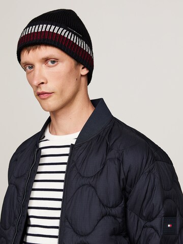 Bonnet TOMMY HILFIGER en noir : devant