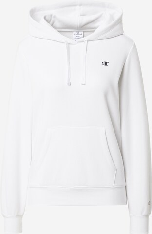 Champion Authentic Athletic Apparel Sweatshirt in White: front