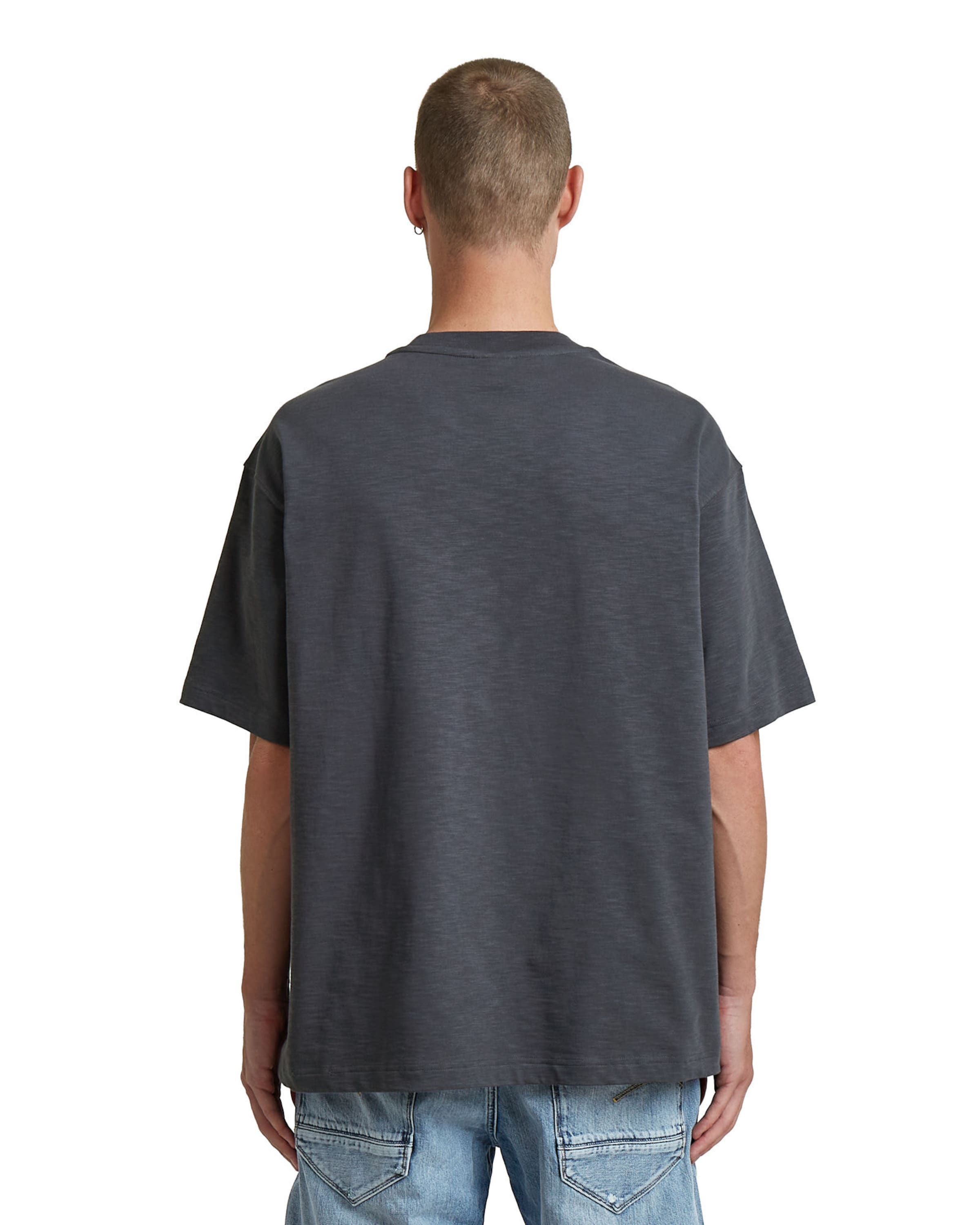 G-STAR Shirt 'Pocket Loose T-Shirt' in Grijs