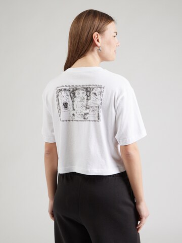 Maglietta 'DRUMSTONE' di Volcom in bianco: frontale