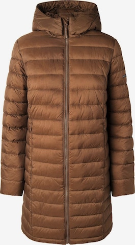 Pepe Jeans Wintermantel 'AMMY' in Braun: Vorderseite