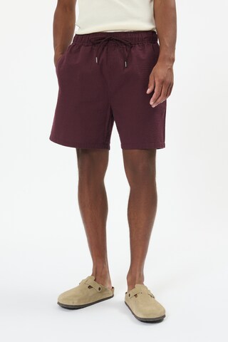 Shorts de bain 'MASwimmer' Matinique en rouge : devant