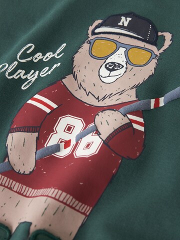 NAME IT - Sudadera 'NMMSaxo' en verde